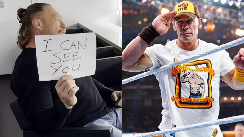 WWE's John Cena and Brock Lesnar