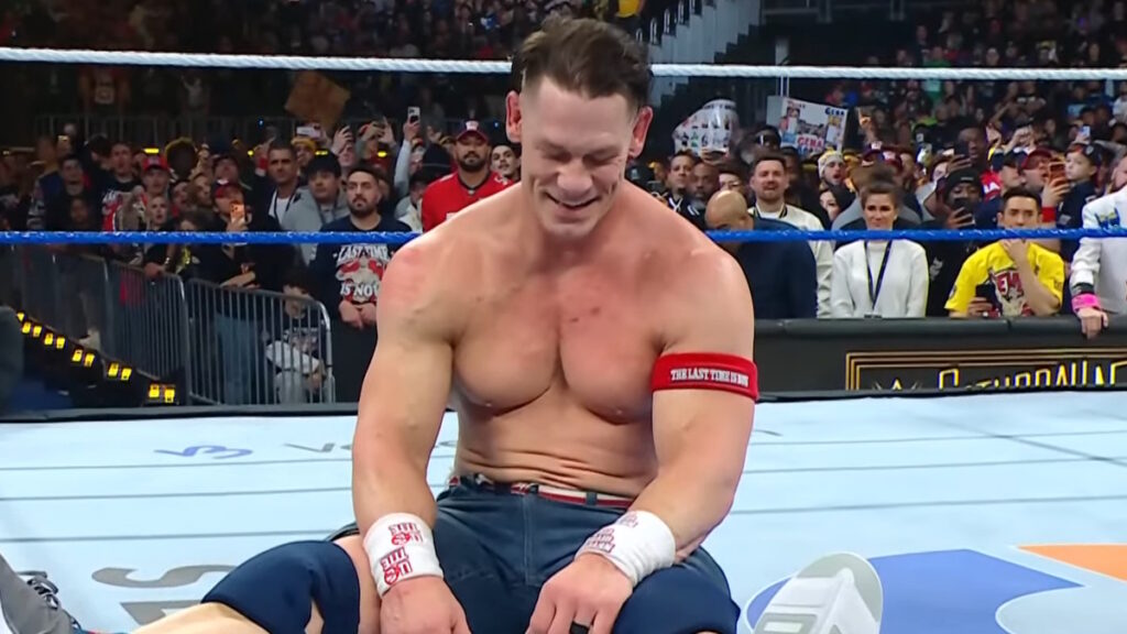 WWE's John Cena at Saturday Night's Main Event