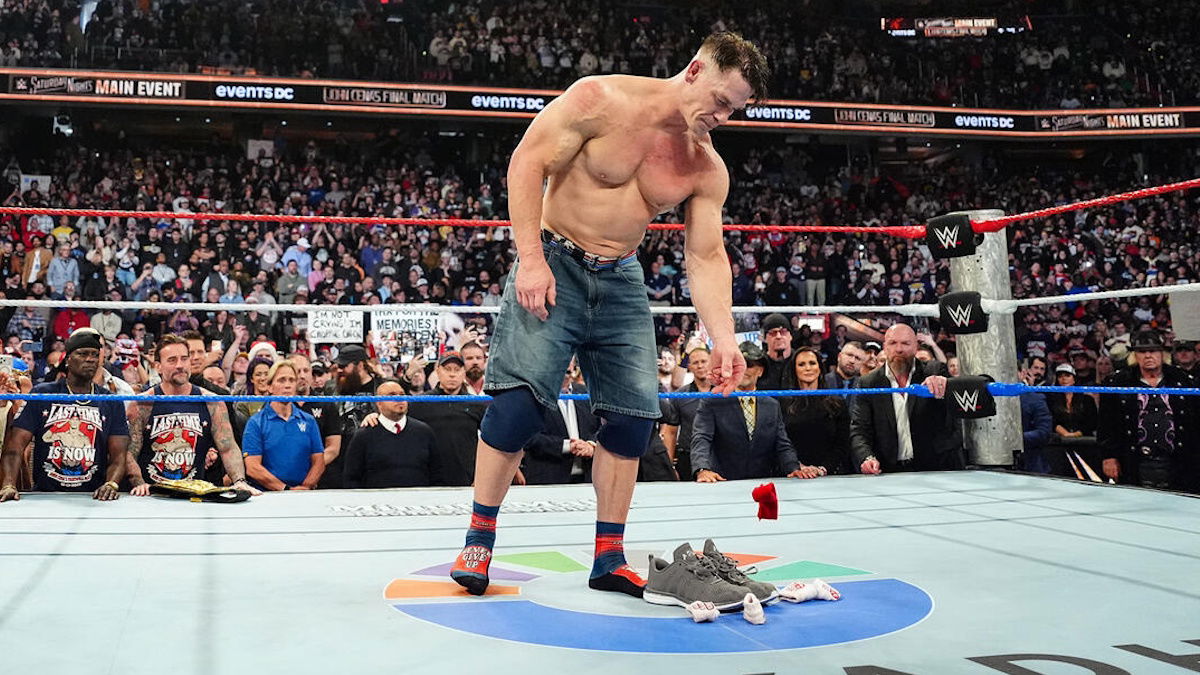 WWE Name Addresses Unplanned Moment After John Cena In-Ring Retirement