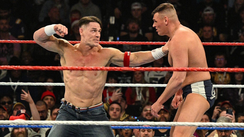 John Cena vs GUNTHER at WWE Saturday Night's Main Event