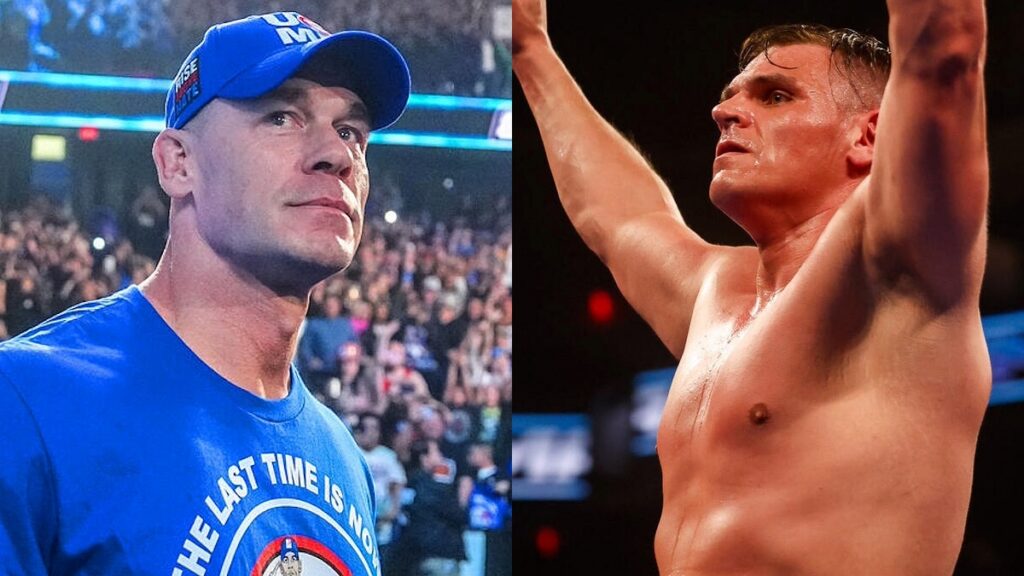 WWE's John Cena and GUNTHER