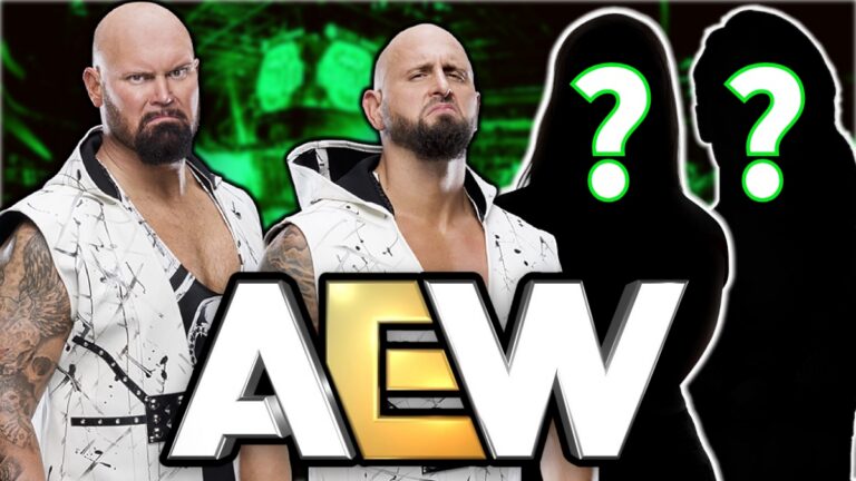 AEW logo with Karl Anderson & Luke Gallows