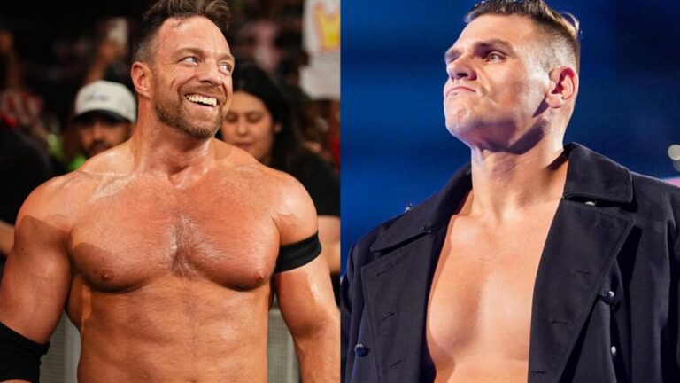 WWE stars LA Knight and GUNTHER