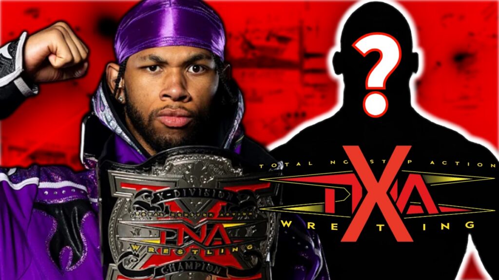 TNA Wrestling logo and Leon Slater