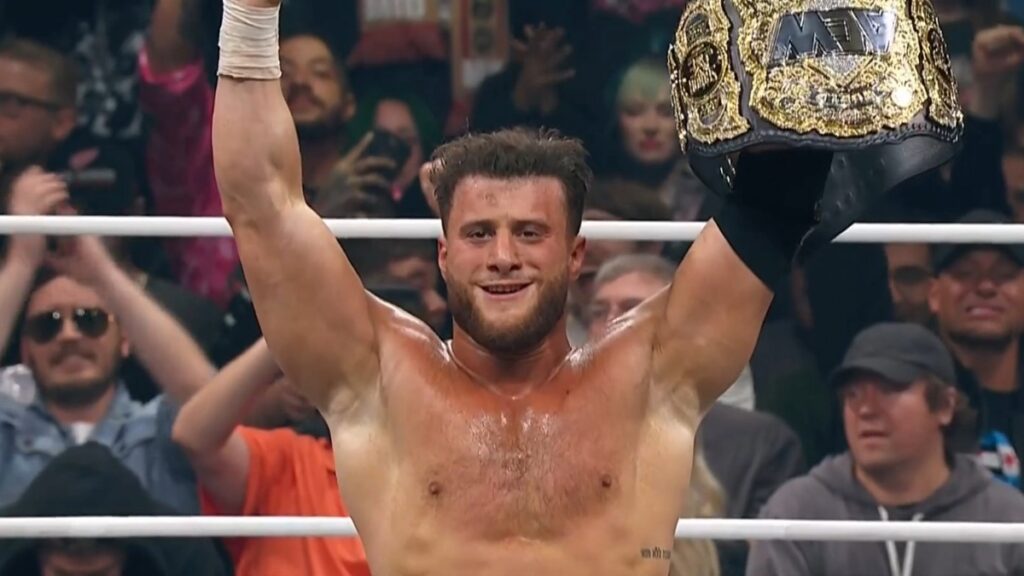 MJF wins AEW World Championship at Worlds End 2025
