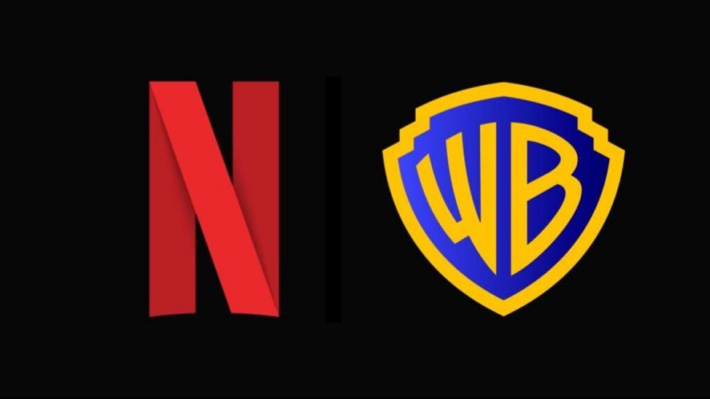 Netflix and Warner Bros logos