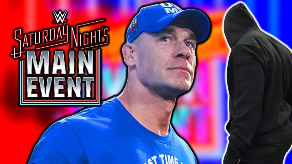 WWE Saturday Night's Main Event logo and John Cena
