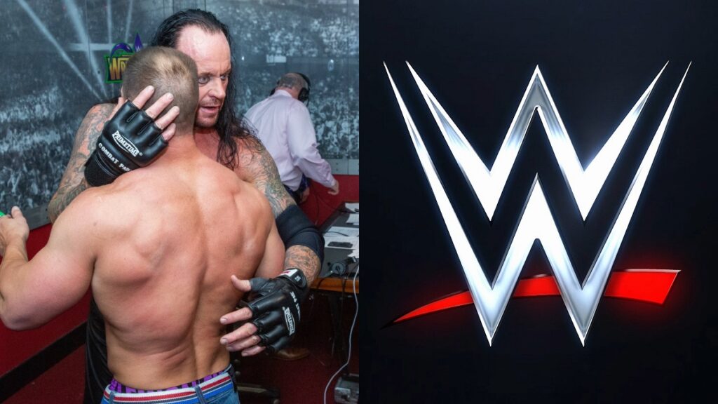 WWE logo with John Cena and Undertaker