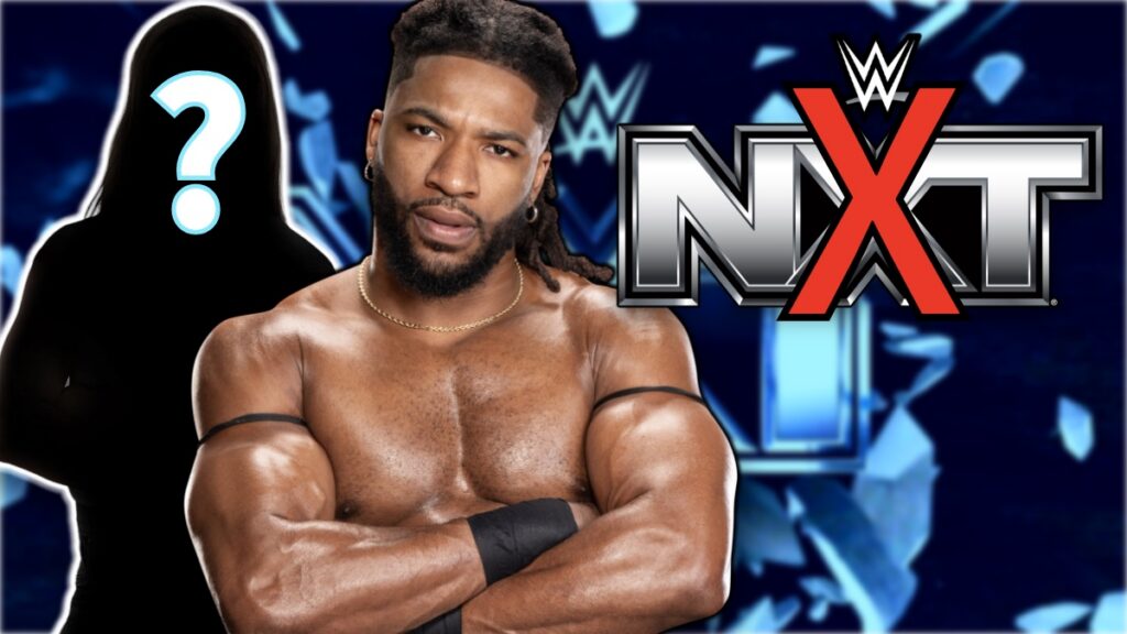 WWE NXT logo and Trick Williams
