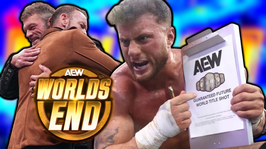 AEW Worlds End, MJF, Christian Cage and Adam Copeland