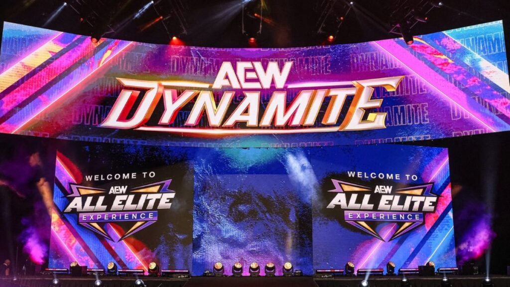 AEW Dynamite stage