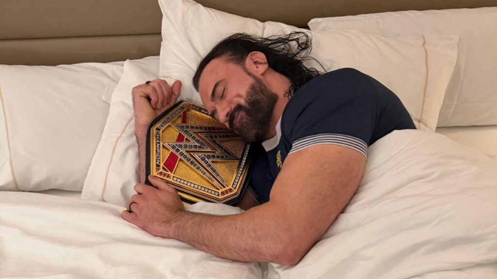 Drew McIntyre Gives Backstory To Viral WWE Championship Post