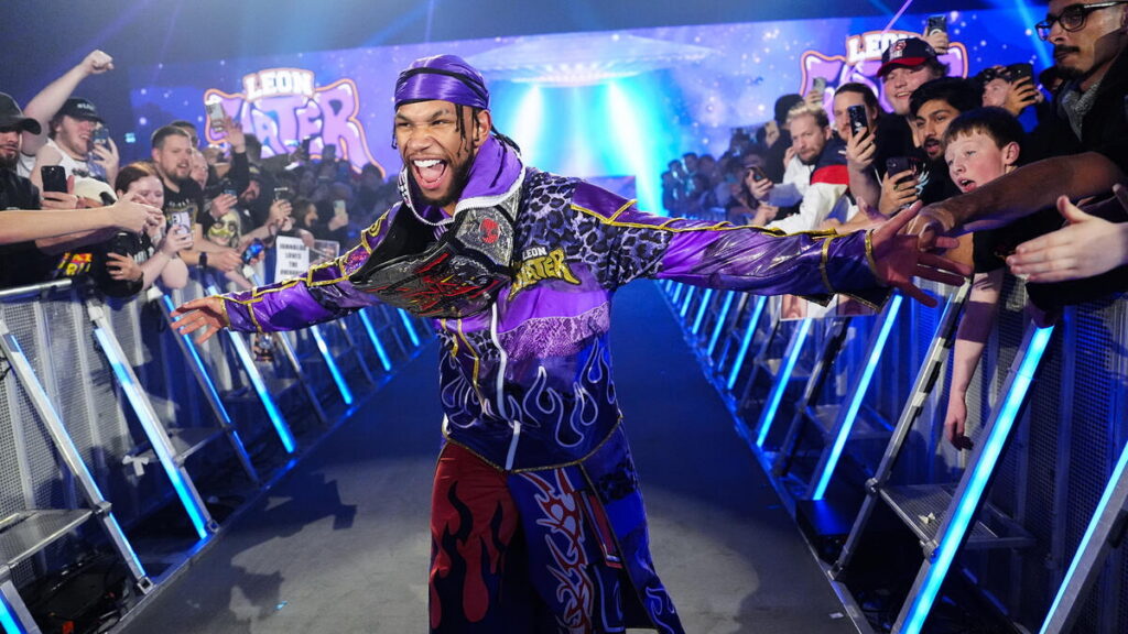 TNA Wrestling's Leon Slater in WWE