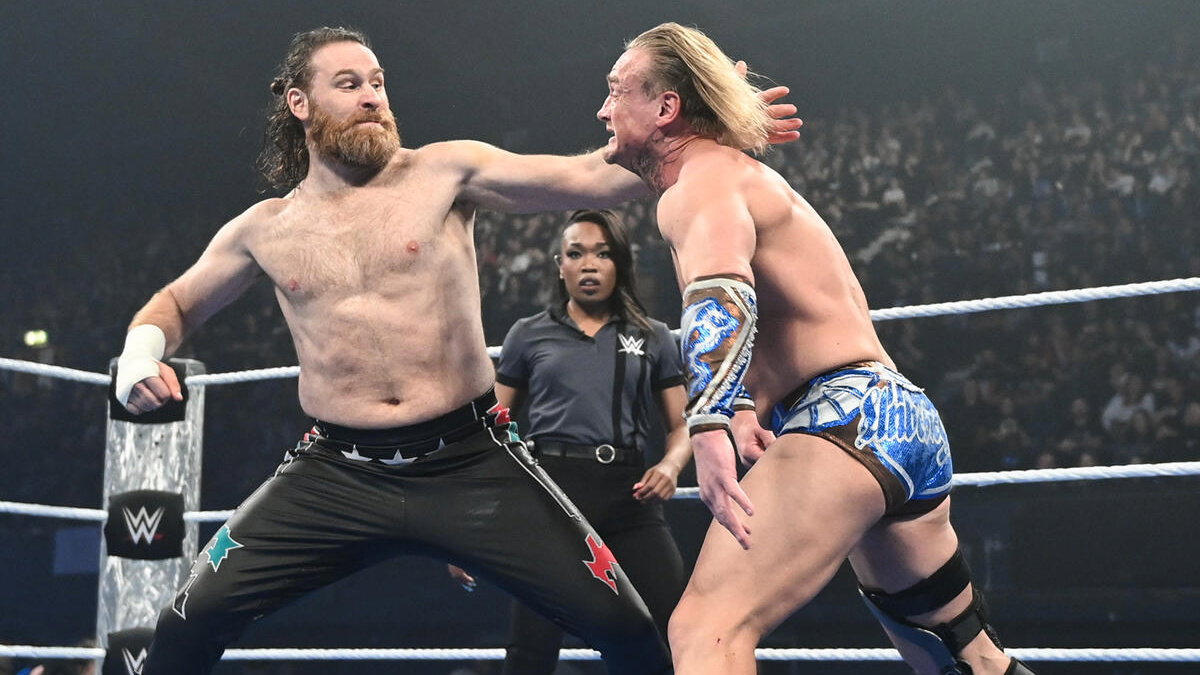 WWE stars Sami Zayn and Ilja Dragunov
