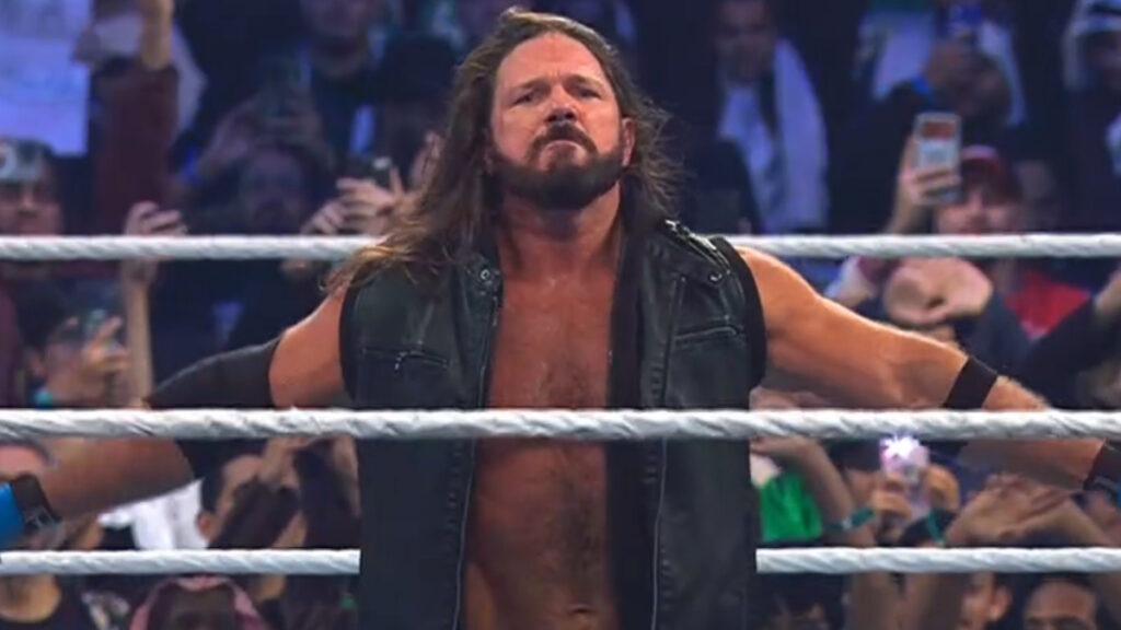 WWE star AJ Styles