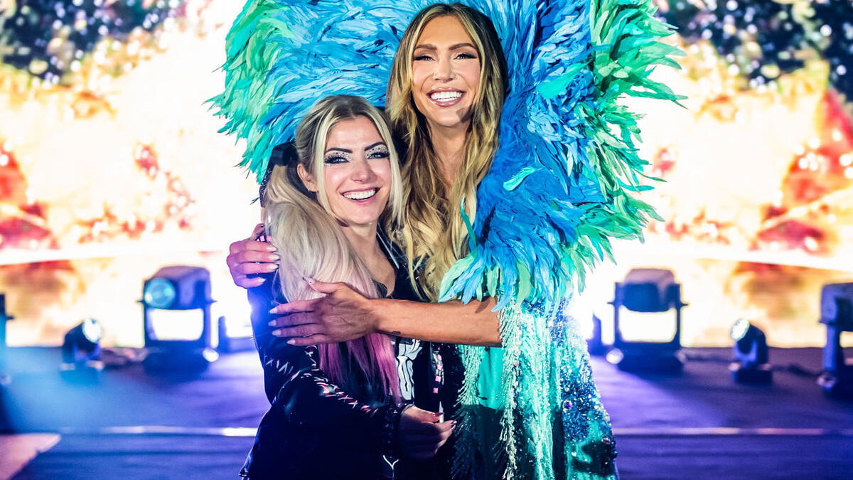 WWE's Charlotte Flair & Alexa Bliss