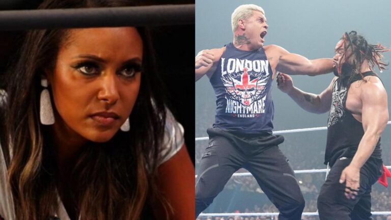 Brandi Rhodes Reacts To Cody Rhodes & Jacob Fatu WWE Brawl