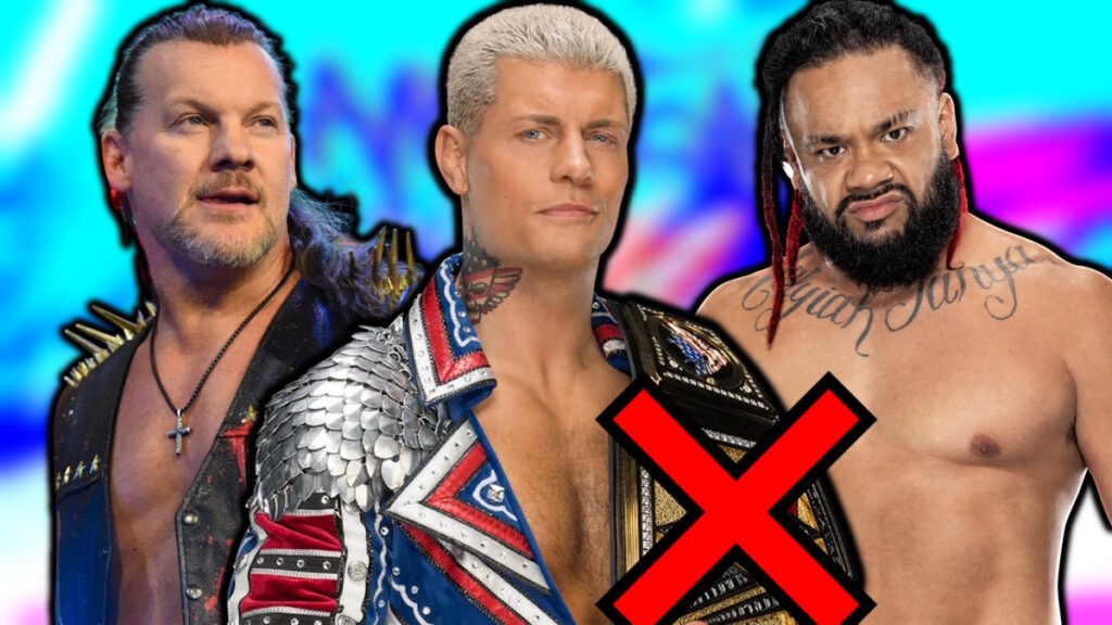 WWE stars Cody Rhodes, Chris Jericho and Jacob Fatu