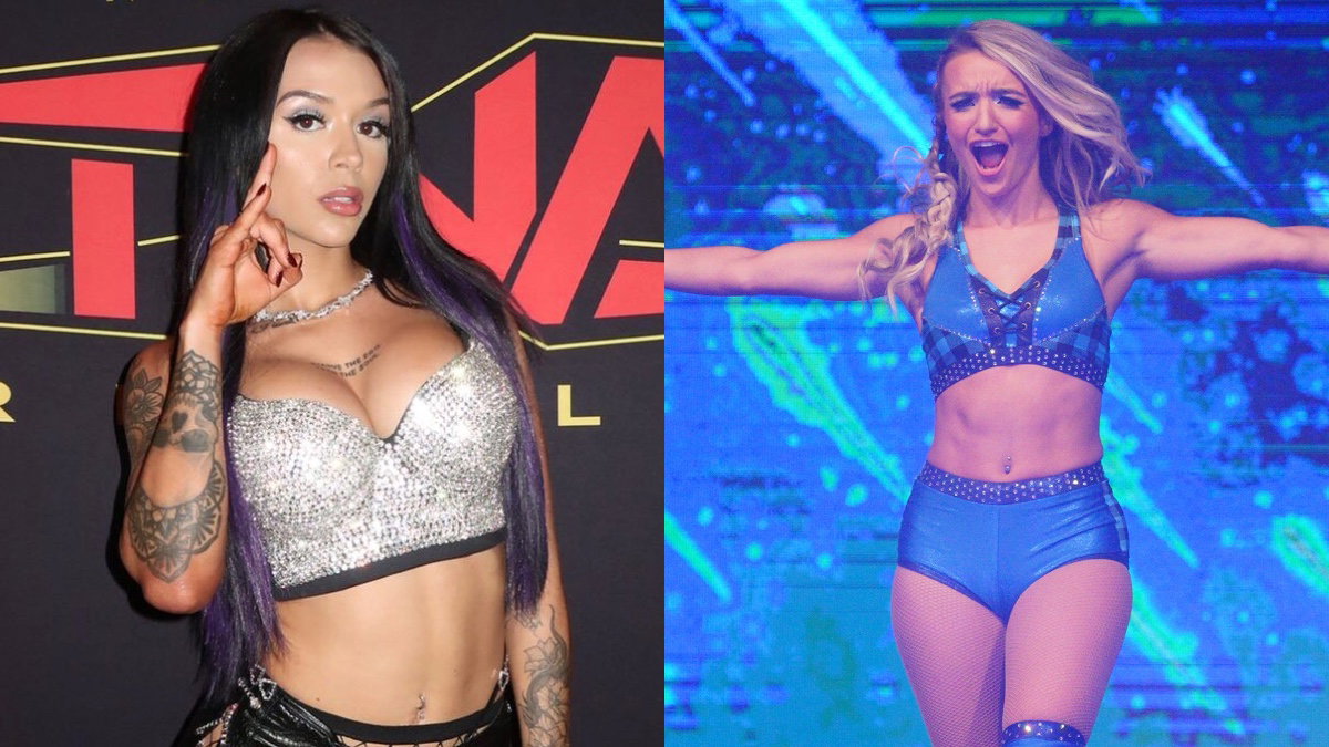TNA Wrestling's Elayna Black and Xia Brookside