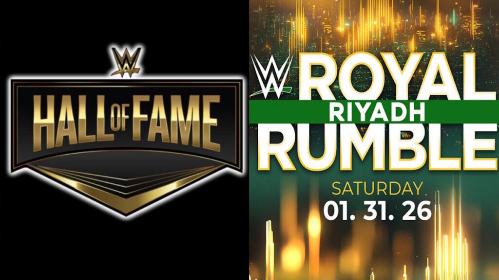 WWE Hall of Fame and Royal Rumble logos