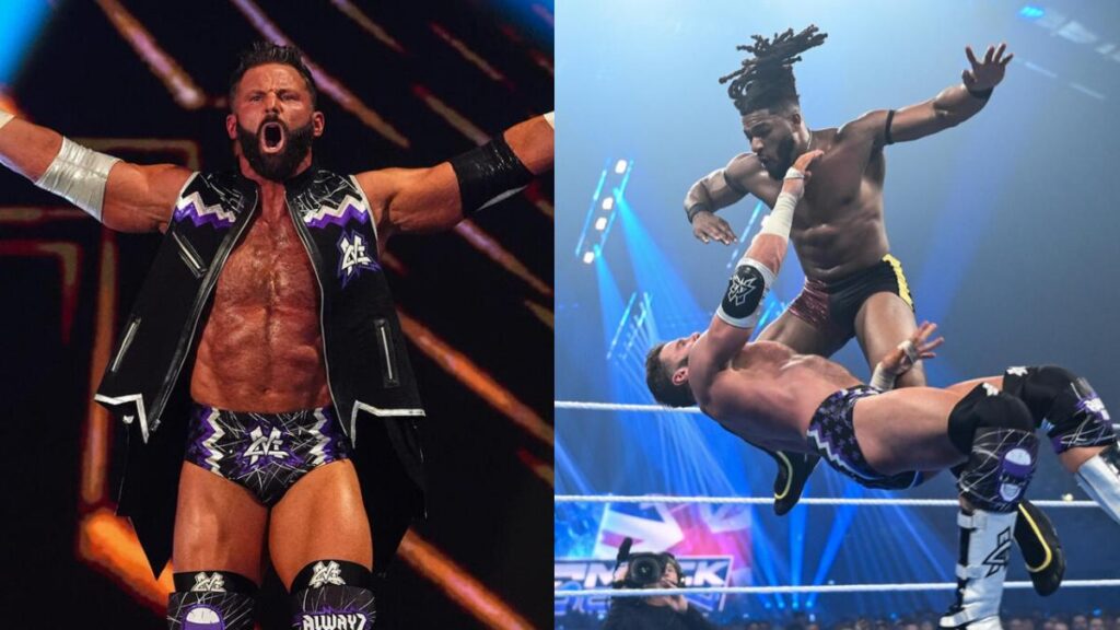 Matt Cardona and Trick Williams on WWE SmackDown