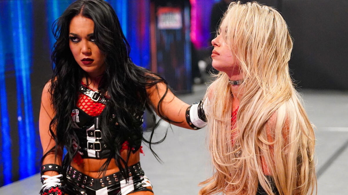 WWE stars Roxanne Perez and Liv Morgan