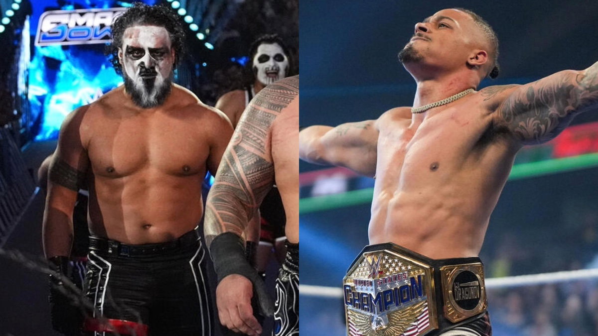 WWE stars Tama Tonga and Carmelo Hayes
