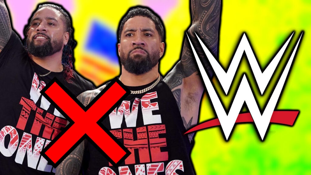 WWE logo and The Usos