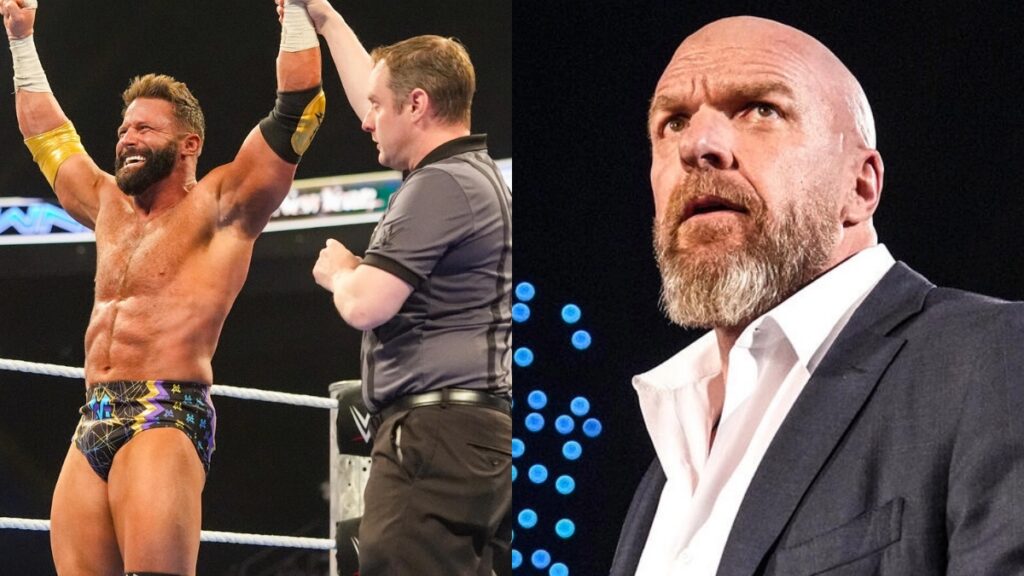 Triple H alongside Matt Cardona on WWE SmackDown