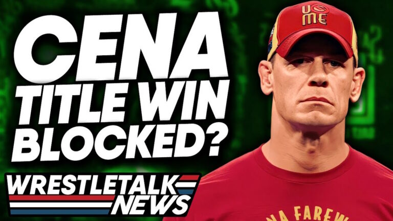 WWE Plans CHANGE! John Cena WWE Title Win Blocked? AEW Dynamite Review! | WrestleTalk