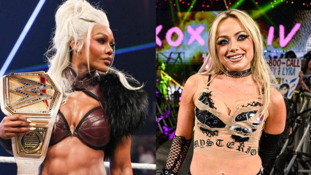 WWE stars Jade Cargill and Liv Morgan