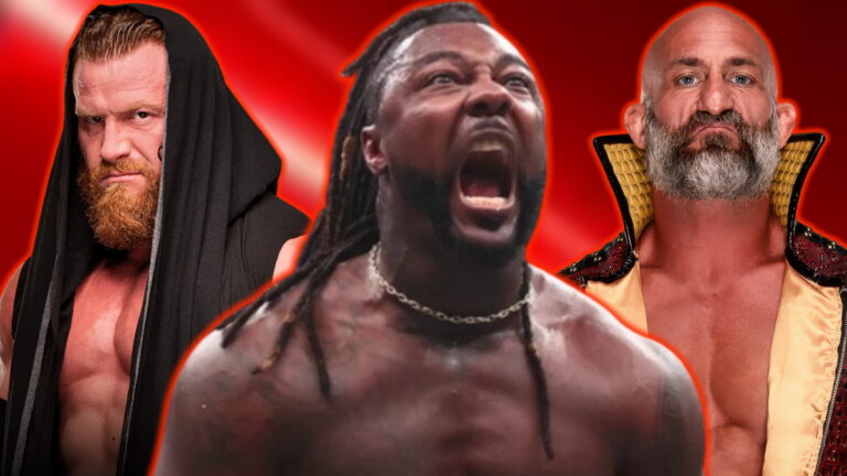 AEW stars Swerve Strickland, Tommaso Ciampa and Buddy Matthews