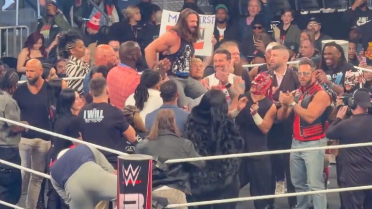 WWE AJ Styles tribute after Raw
