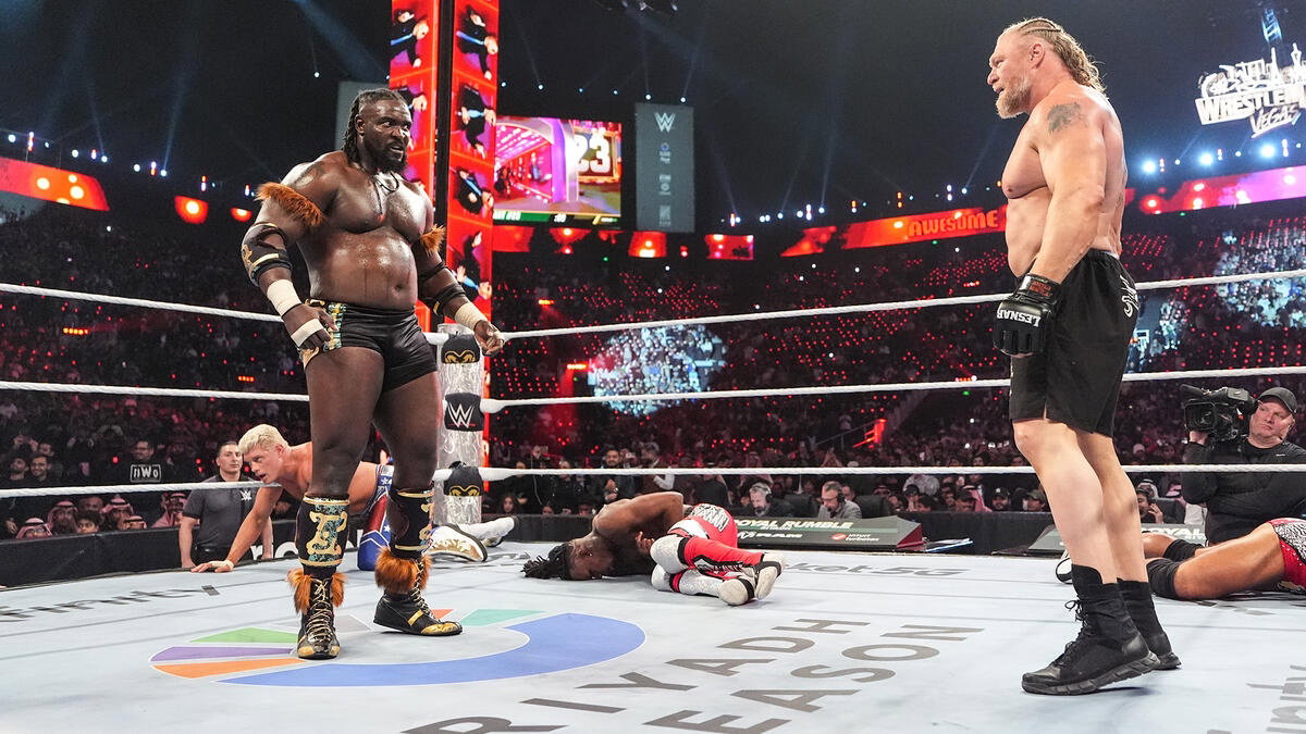 Artistic Wwe Wrestlemania 42 Results As Oba Femi Shockingly Retires Brock Lesnar Image in 4K Artistic Wwe Wrestlemania 42 Results As Oba Femi Shockingly Retires Brock Lesnar Image in 4K
