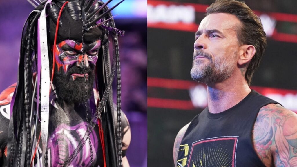 Demon Finn Balor and WWE World Heavyweight Champion CM Punk
