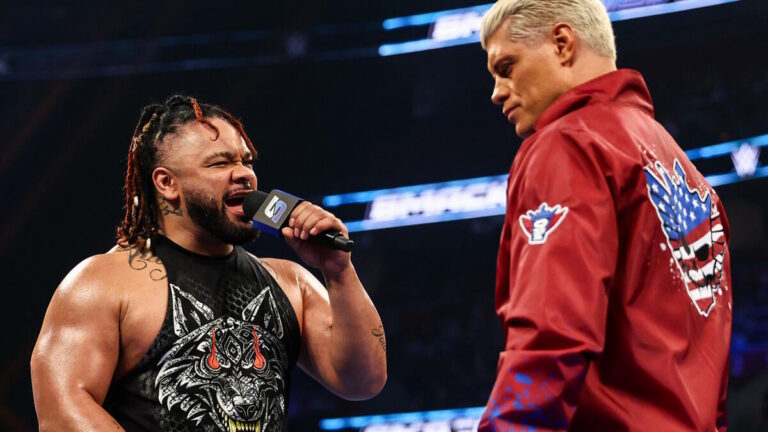 WWE's Jacob Fatu and Cody Rhodes