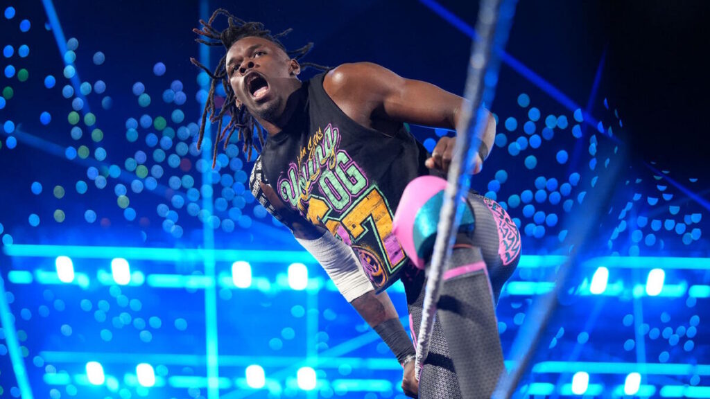 Je'Von Evans in WWE