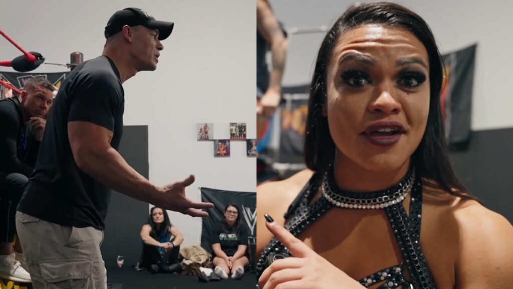WWE legend John Cena and Nikki Blackheart