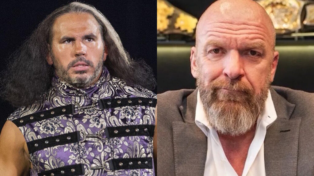 WWE stars Matt Hardy and Triple H