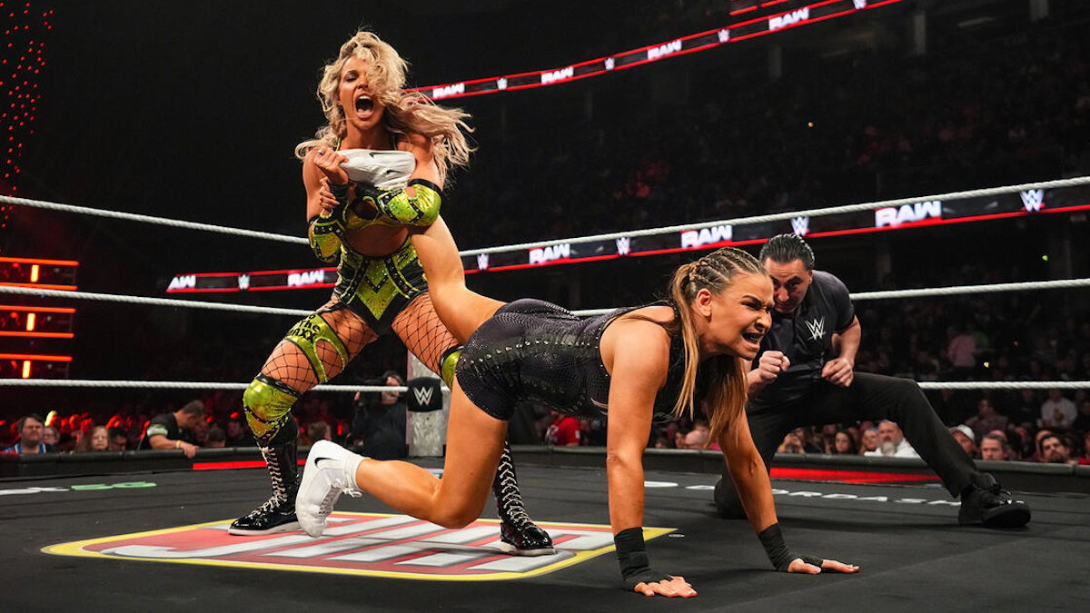 Maxxine Dupri and Nattie Neidhart in WWE