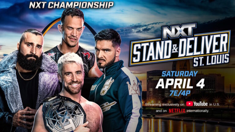 WWE NXT Stand & Deliver poster
