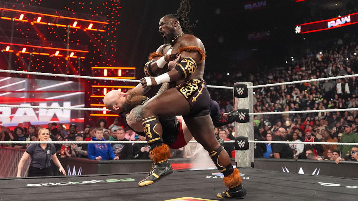 Oba Femi Responds To Criticism Of WWE Raw Debut