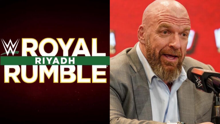 WWE Royal Rumble logo and Triple H