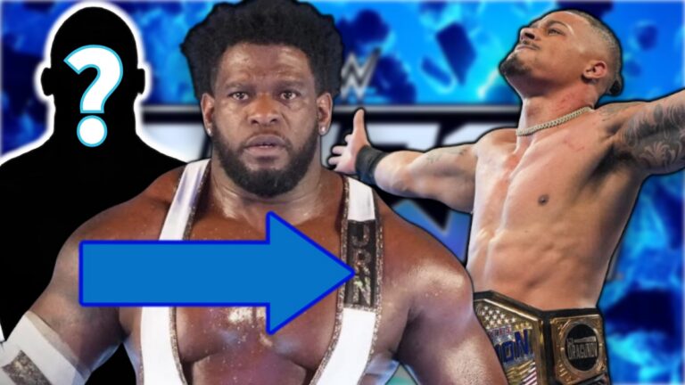 WWE SmackDown's Carmelo Hayes alongside Royce Keys