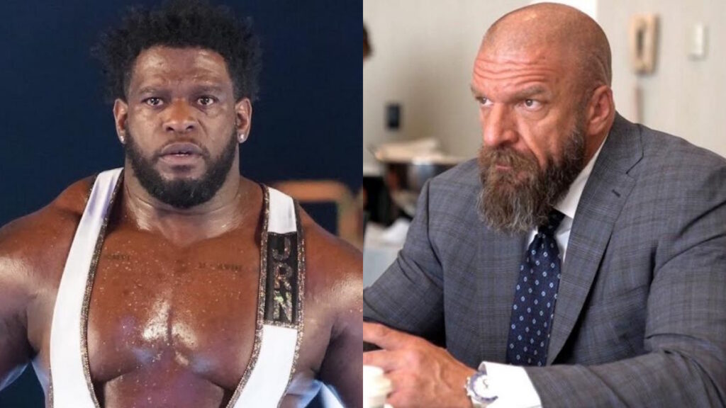 WWE star Royce Keys and Triple H