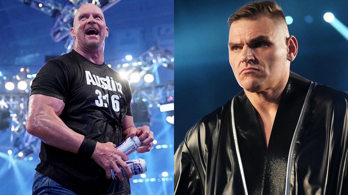 WWE Hall of Famer Stone Cold Steve Austin and GUNTHER