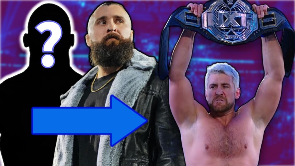 WWE NXT Champion Joe Hendry with Tony D'Angelo