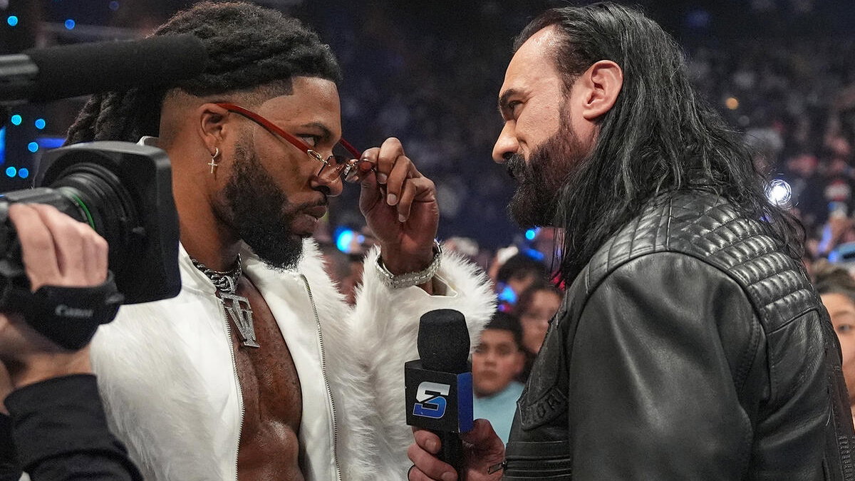 WWE's Trick Williams and Drew McIntyre