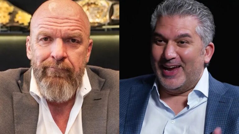 WWE executives Triple H and Nick Khan