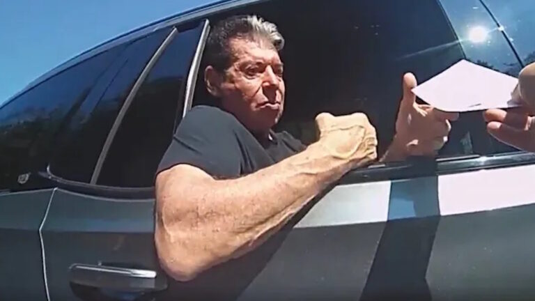 Police Bodycam Footage Of Former WWE Chairman Vince McMahon Car Crash Incident
